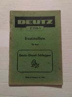 Deutz D 15 Ersatzteilliste Original Nordrhein-Westfalen - Kamen Vorschau