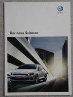 VW Scirocco 3 Prospekt (inkl. Preisliste) Niedersachsen - Nienburg (Weser) Vorschau