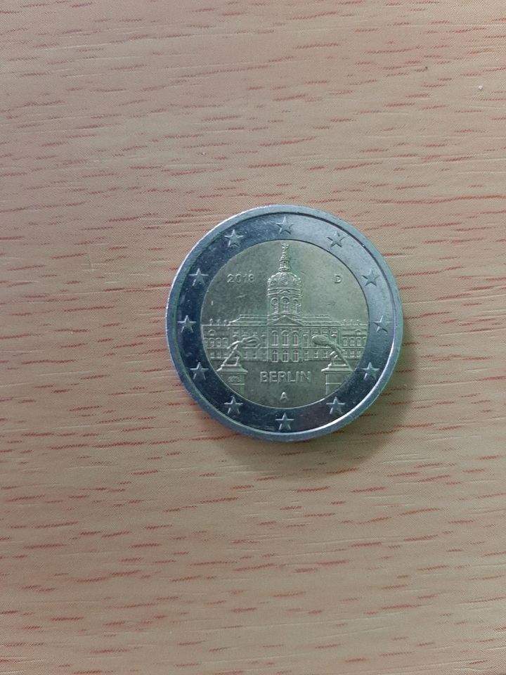 2€ Münze Deutschland Berlin 2018 in Himmelkron