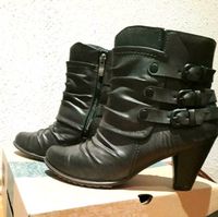 Marco Tozzi schwarze Stiefelette Gr. 39; 6,5 cm Absatz Bayern - Windischeschenbach Vorschau