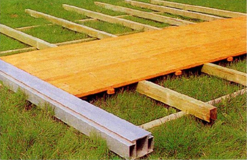 gebrauchter Holzfußboden Zeltboden - Kantholz - diverse Standorte in Saale-Holzland-Kreis