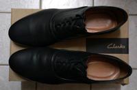 Herrenschuhe Clarks Leder Business Form Lace 43 schwarz Berlin - Pankow Vorschau