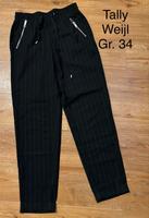 Schöne schwarze Nadelstreifenhose von Tally Weijl Gr. 34 Nordrhein-Westfalen - Dormagen Vorschau
