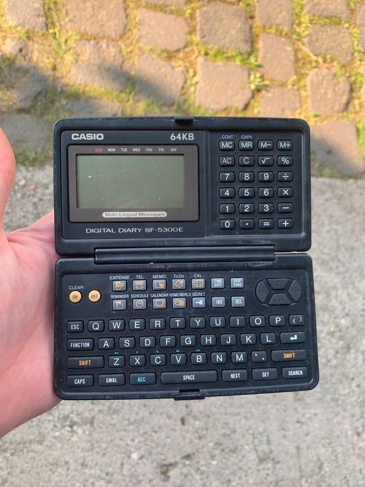 Vintage Casio Taschenrechner in Hünxe