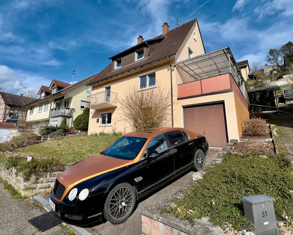 Vielfältige Möglichkeiten mit Potenzial: Charmantes Einfamilienhaus mit großem Garten & Schuppen in Künzelsau