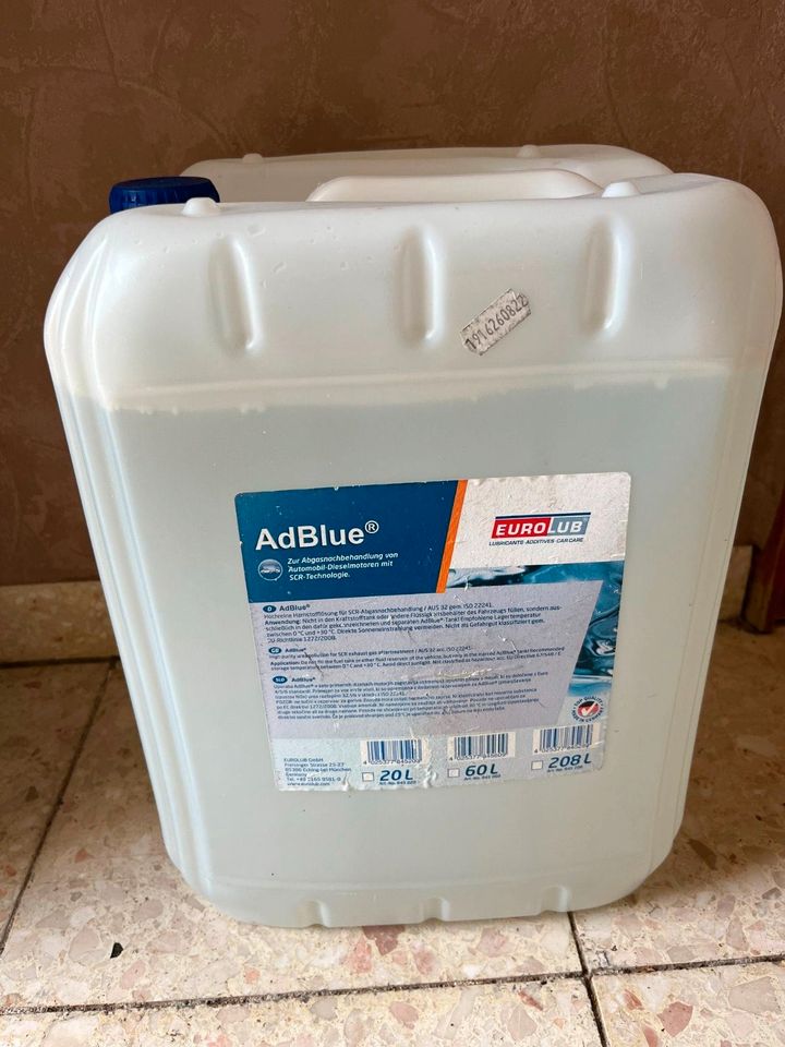 AdBlue 20L NEU OVP in Rheinland-Pfalz - Daaden, Ersatz- & Reparaturteile