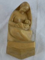 Holzfigur hängend - Madonna mit Kind  - Handarbeit Münster (Westfalen) - Hiltrup Vorschau