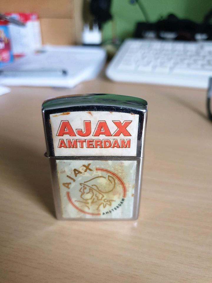 Feuerzeug Zippo Ajax Amsterdam in Gießen