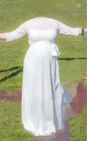 Schwangerschafts-Hochzeitskleid, Umstandskleid, Gr. 40, weiß Wesertal - Lippoldsberg Vorschau