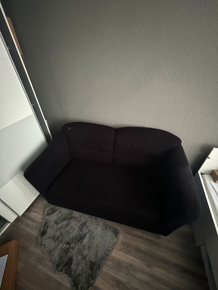 Couch / Sofa / schwarz in Düsseldorf