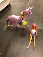 Rainbow Barbie mit Pferd Dreamtopia Zauberlichteinhorn Einhorn Nordrhein-Westfalen - Mettmann Vorschau