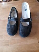 Damen Waldläufer Ballerina schwarz gr  6,5 Hessen - Merenberg Vorschau