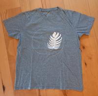 T-Shirt, Esprit EDC, Print, Regular Fit, grau, weiß, Gr. M Hessen - Weilburg Vorschau