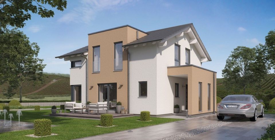 Die perfekte Wohlfühloase – Modernes Einfamilienhaus von Schwabenhaus in Bilshausen