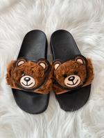 Moschino Couture 37 Schlappen Teddy Niedersachsen - Celle Vorschau