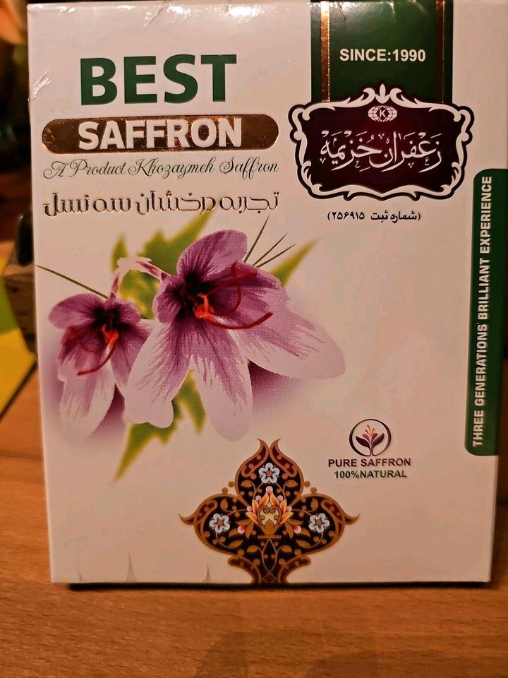 Safran Saffron aus dem Iran original und natürlich in Rattelsdorf