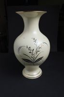 Ferdi Keramik Vase 141/5 cremefarben mit Goldrand 38,5 cm WGP Niedersachsen - Stemmen (Landkreis Rotenburg) Vorschau