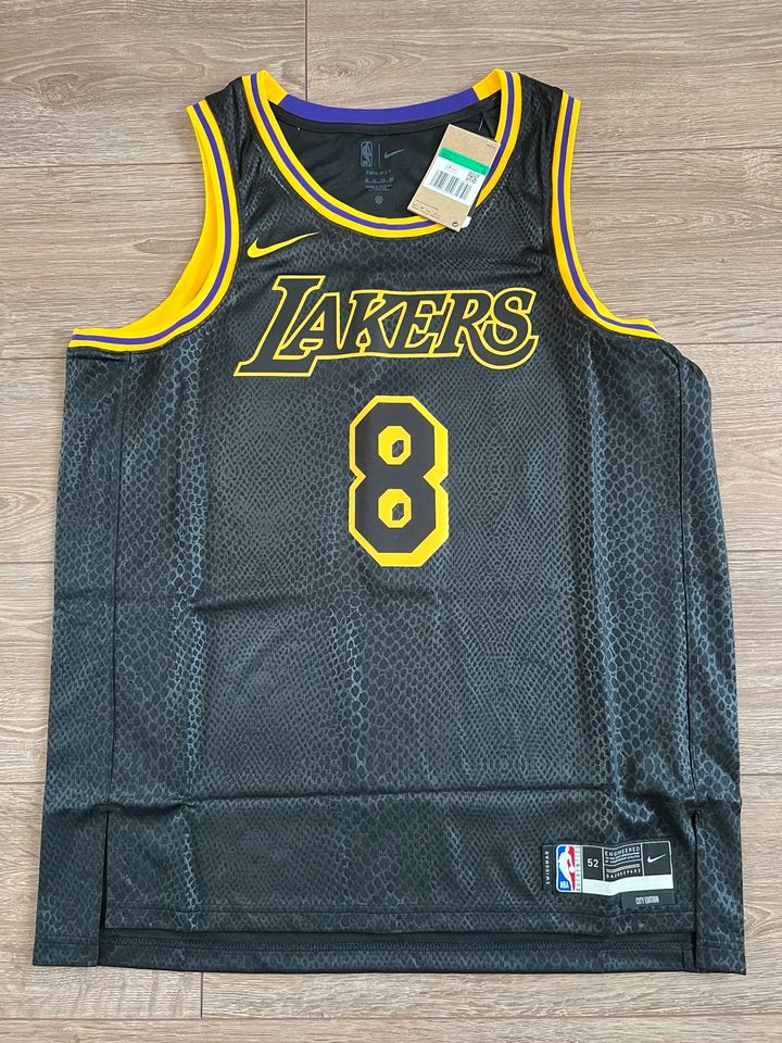 Kobe Bryant Jersey neu Lakers Mentality Mamba Trikot L Black in Hamburg