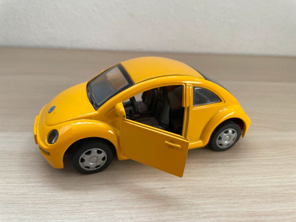 Modellauto VW New Beetle gelb 1:32 Model Auto in Pfofeld