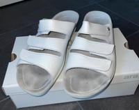 ara Shoes Pantolette Hausschuh Leder weiß 39 Fersensporn Vitacalf Sachsen - Großpösna Vorschau