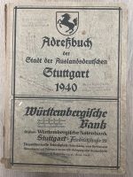 Adreßbuch der Stadt der Auslandsdeutschen Stuttgart 1940 Baden-Württemberg - Besigheim Vorschau