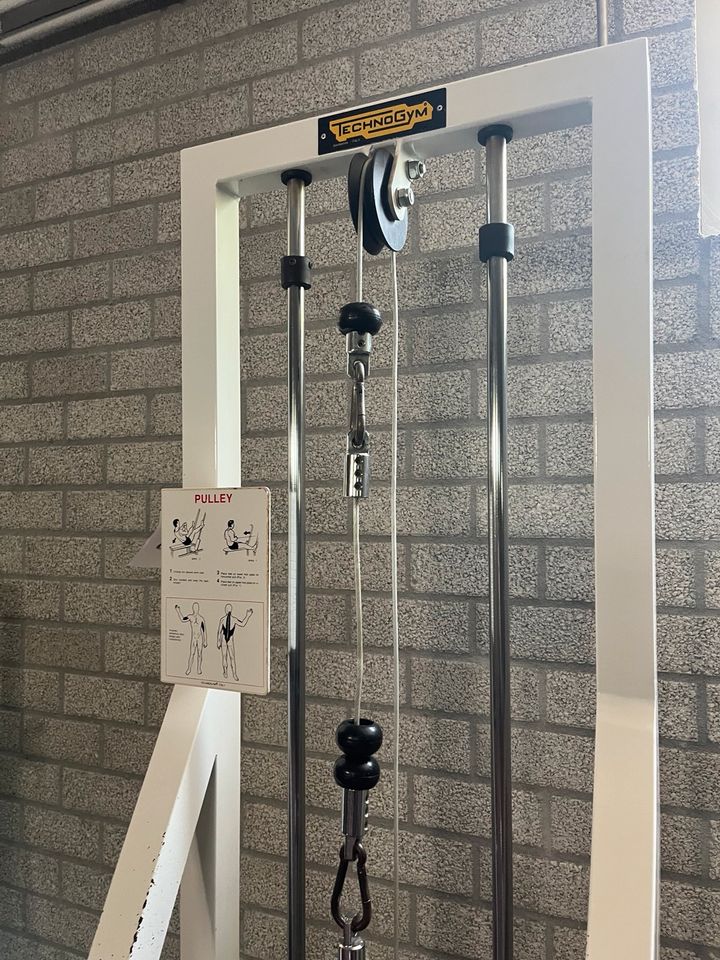 Technogym Isotonic Pulley/ Low Row/ ruderturm White in Bocholt
