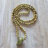 PERIDOT OLIVIN MALA, MALA-ZAUBER, EDELSTEINKETTE EDELSTEINE Niedersachsen - Springe Vorschau