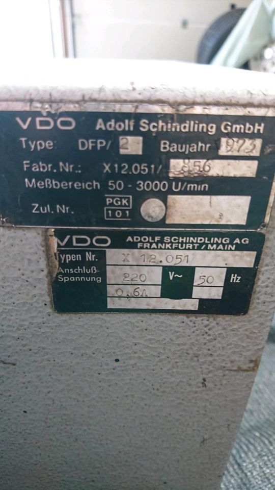 VDO DFP2 Gerät für Tachograph auslesen seltenst Oldtimer LKW in Volkach