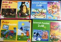 Schmidt Puzzle 2 x 48 T. Maus / Piraten / Bär / Wikinger Neu OVP Bayern - Kammeltal Vorschau