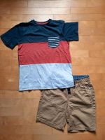 T-Shirt Gr. 134/140 + kurze Hose Gr. 140 Nordrhein-Westfalen - Petershagen Vorschau