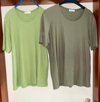 2x Shirt Bonita Gr. L Kurzarm Grün Khaki Eimsbüttel - Hamburg Niendorf Vorschau