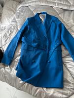 Blauer Blazer mit Gürtel Bayern - Freising Vorschau