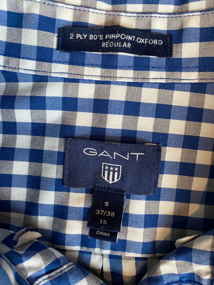 Gant Hemd Gr. S kariert in Senden