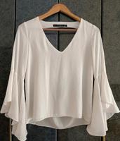 ZARA Bluse, Gr. 36, weiß Rückenfrei Bayern - Kleinostheim Vorschau
