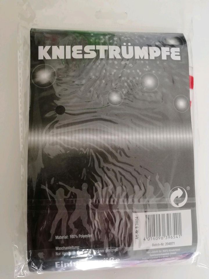 NEU! Kniestrümpfe/Ringelstrümpfe, rot-weiß in Trierweiler