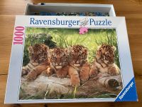 Tigerbabies Puzzle 1000 Teile vollständig Baden-Württemberg - Rutesheim   Vorschau