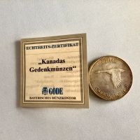 1 Dollar Kanada 1967 Silber "Wildgans" Gedenkmünze Frankfurt am Main - Griesheim Vorschau