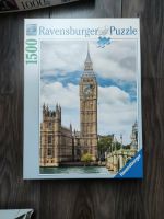 Big Ben mit Katze und Maus - Ravensburger Puzzle - 1500 Teile Nordrhein-Westfalen - Salzkotten Vorschau