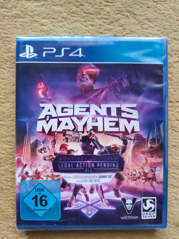 PS4 - Spiel - Agents of Mayhem - neu in Augsburg