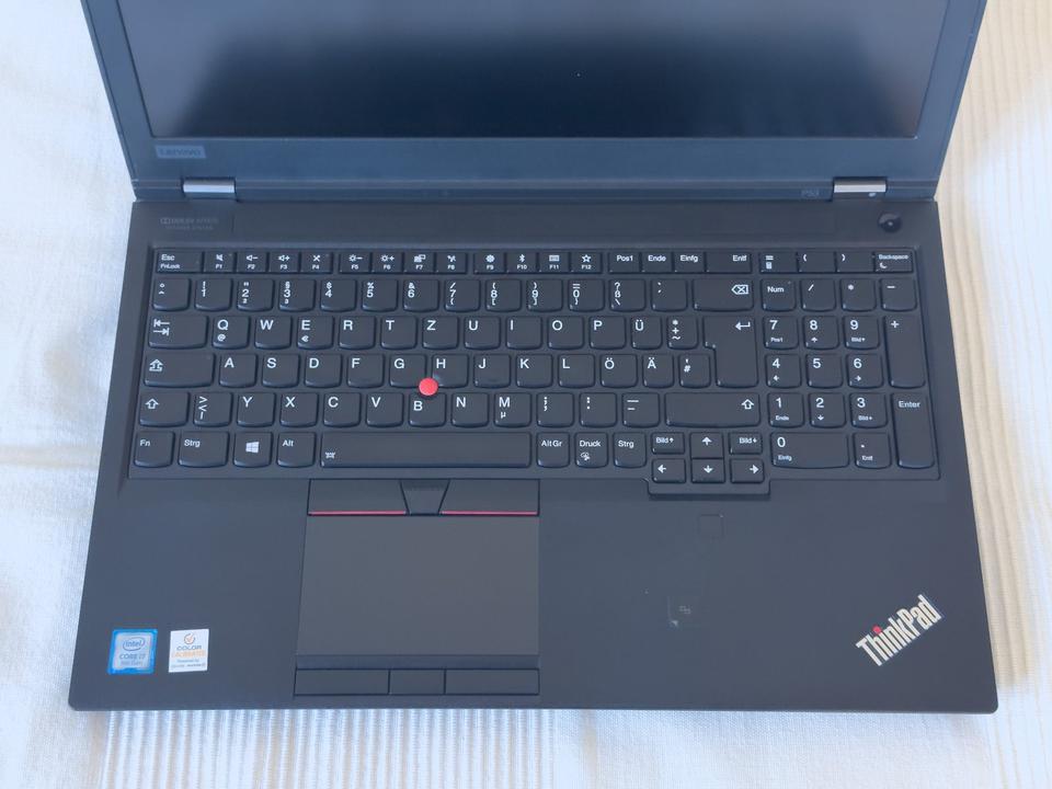 Lenovo ThinkPad P53 i7-9750H, 32GB, 1TB SSD, 15,6" 4K, T2000, LTE in Ilmenau