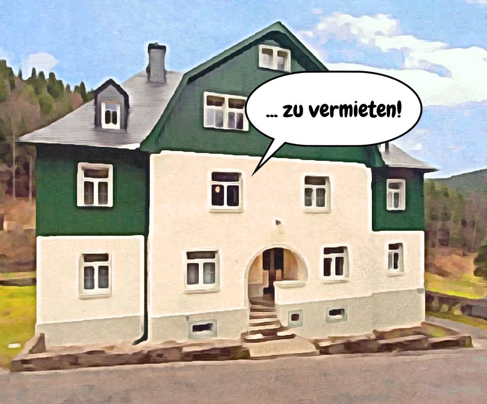 Schöne 2-Zimmer-Wohnung im ehem. Gemeindehaus - 09544 Neuhausen in Neuhausen