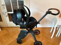 Stokke Kinderwagen modern grey Babywanne Autositz Baden-Württemberg - Königsbach-Stein  Vorschau