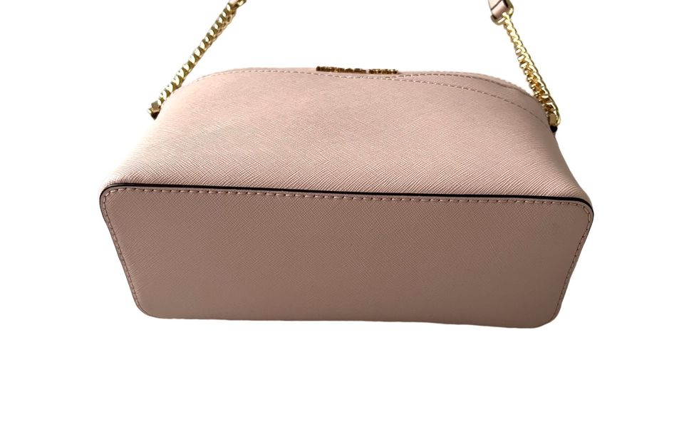 Michael Kors MK Jet Set Dome Tasche crossbody Rosa Leder NEU in Reiskirchen