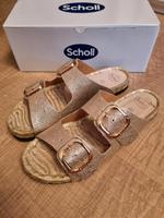 Scholl Salma platin Pantoletten Sandalen Schuhe Gr. 40 gold NEU Nordrhein-Westfalen - Westerkappeln Vorschau