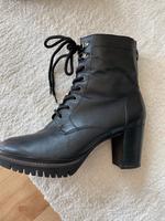 Edle Stiefelette - Leder, schwarz Niedersachsen - Oldenburg Vorschau
