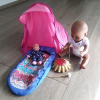 Baby born Zelt Set mit Lagerfeuer plus zwei Puppen Simba Nordrhein-Westfalen - Wegberg Vorschau