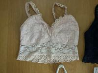 Hollister Spitze BH Bustier rosa S Hessen - Mühltal  Vorschau