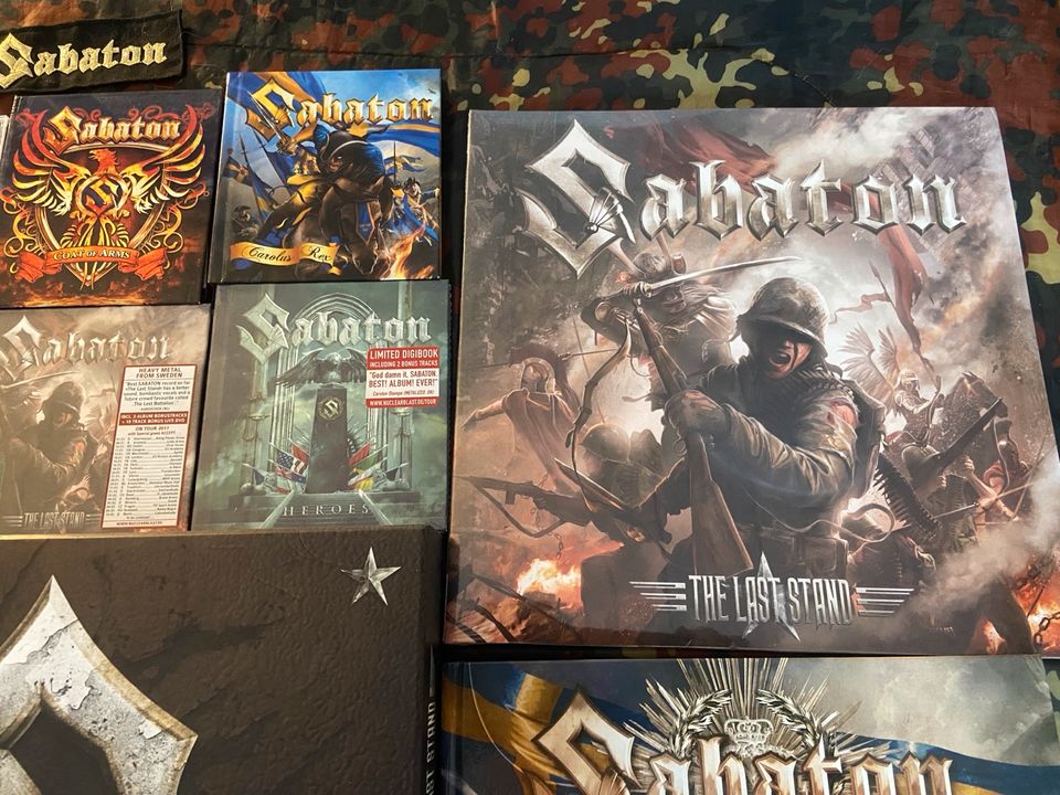 Sabaton Alben Vinyls etc in Fürstenfeldbruck