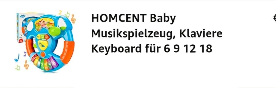 Baby Musikspielzeug klavier in Malchin