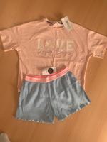 Marks and Spencer Mädchen Set Shorts und Shirt Gr.152 neu Etikett Frankfurt am Main - Praunheim Vorschau